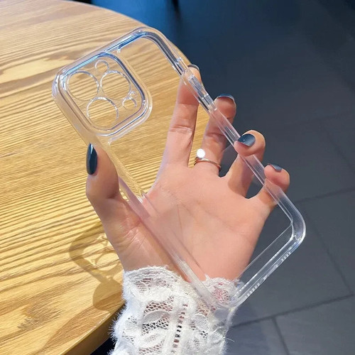Shockproof clear silicone case - clear,