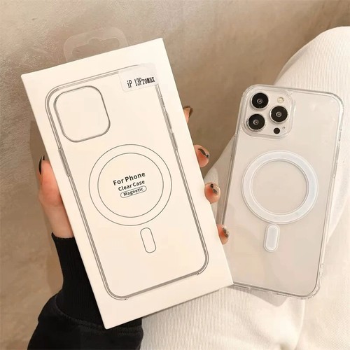 Clear magsafe case for - case,